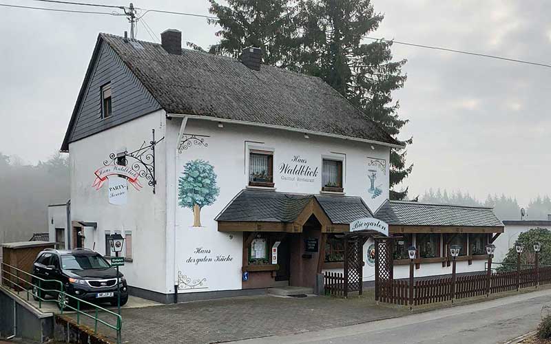 Vorderansicht von Haus Waldblick in Oberraden