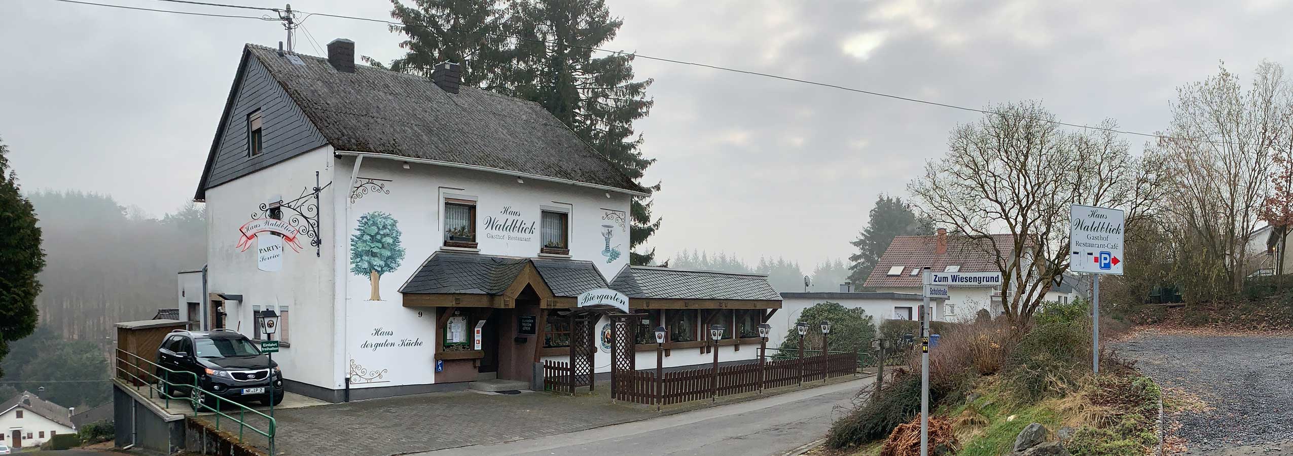 Vorderansicht von Haus Waldblick in Oberraden